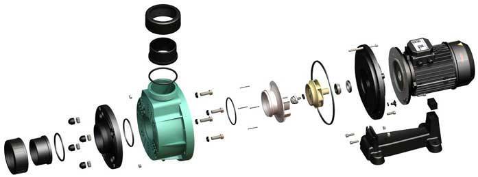 Насос без префильтра 47м3/ч Gemas FLOODER JET Н=10 2,2кВт 230В (0111FLJ30M)